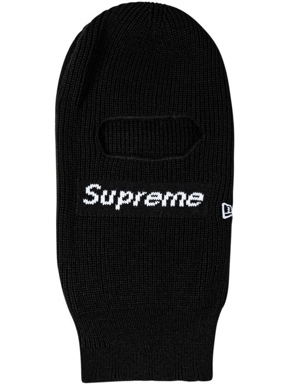 Supreme x New Era Box Logo Balaclava | Black | FARFETCH