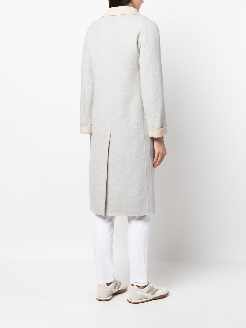 Eleventy バイカラー シングルコート | グレー | FARFETCH JP