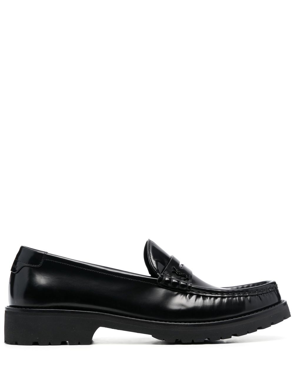 Saint Laurent Le Loafer フラットシューズ | ブラック | FARFETCH JP
