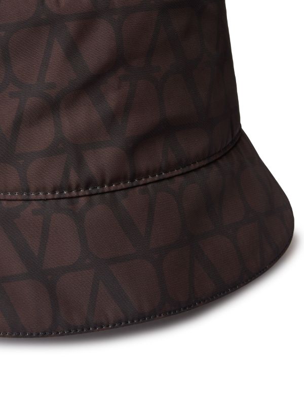 Valentino Garavani トワル イコノグラフ バケットハット | ブラウン