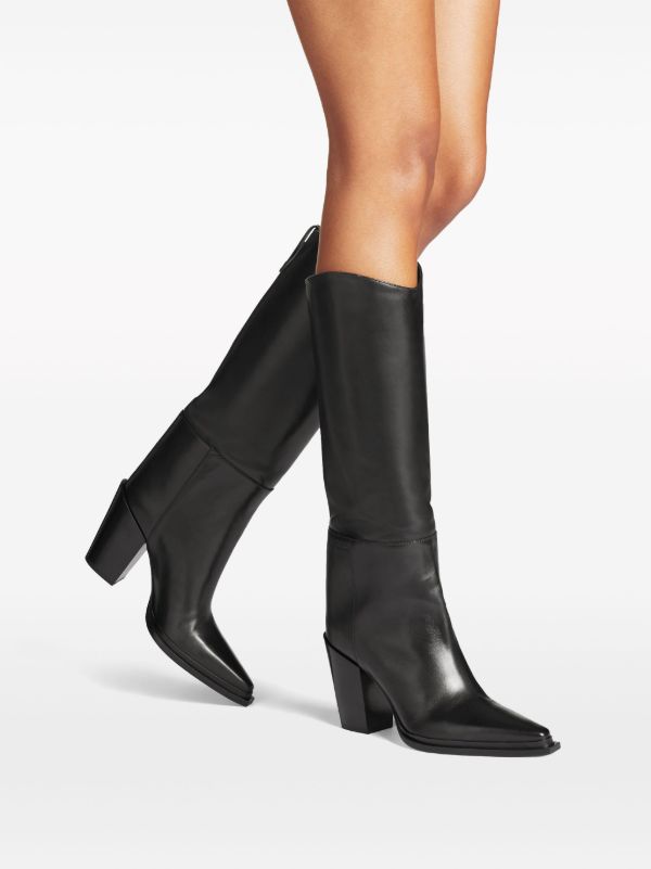 Jimmy Choo Cece 80mm pointed-toe Boots | Black | FARFETCH