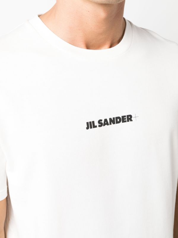 Jil Sander logo-print Cotton T-shirt | White | FARFETCH