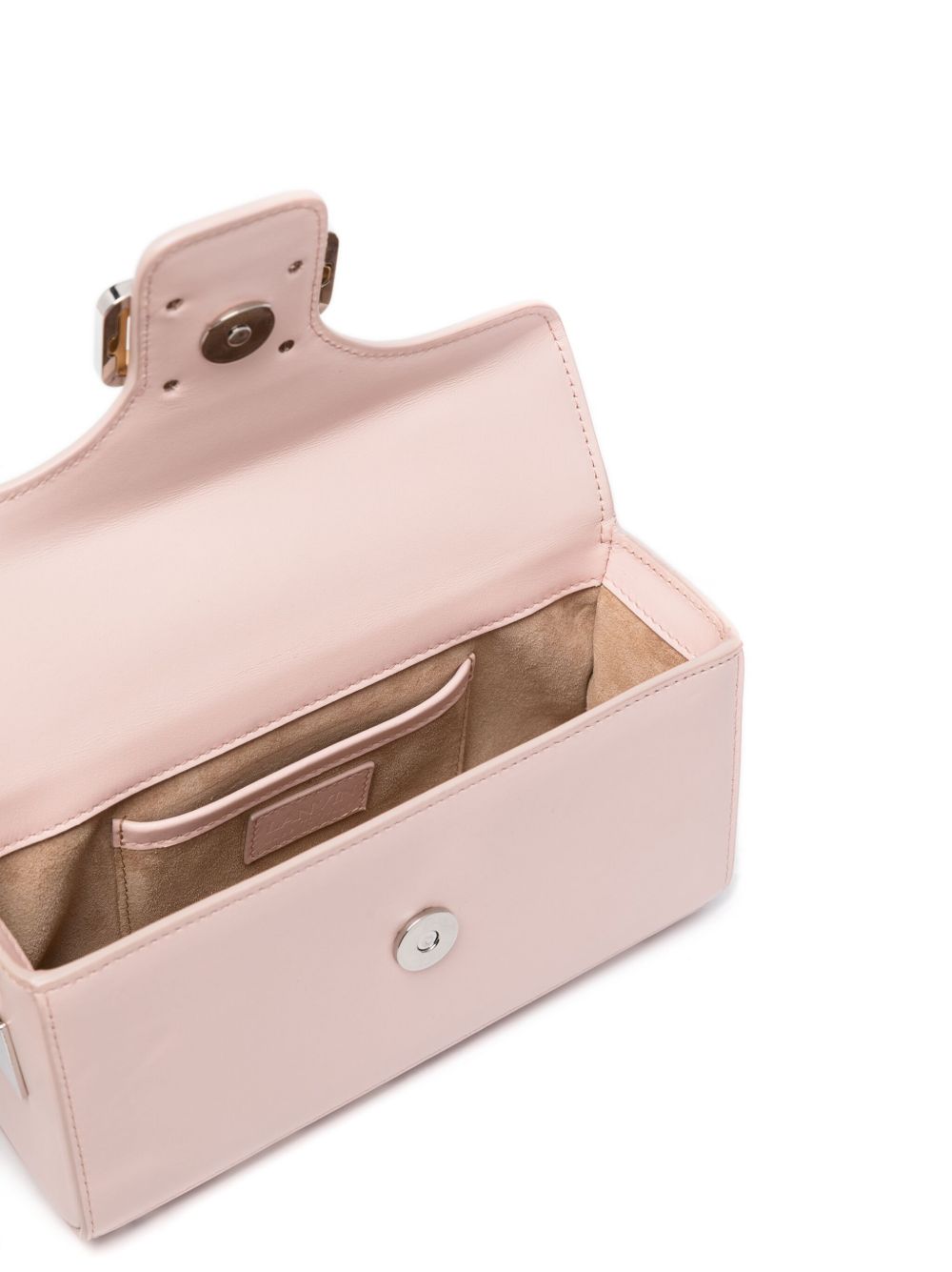 Lanvin Pencil Cat Nano Top Handle Bag | Pink | FARFETCH