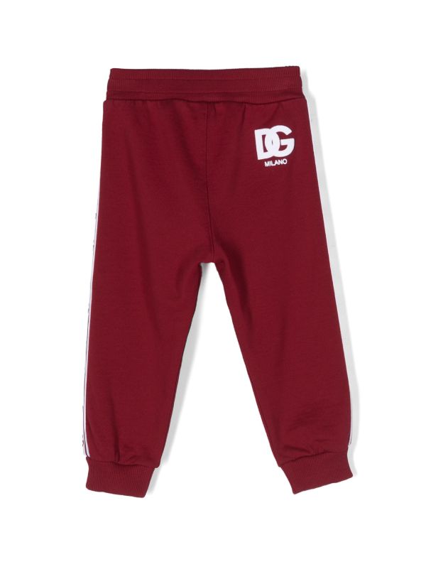 Dolce & Gabbana Kids ロゴ トラックパンツ | レッド | FARFETCH JP