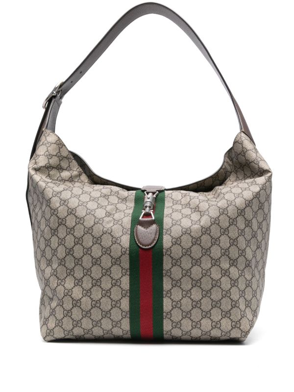 Gucci ジャッキー 1961 ショルダーバッグ M | ニュートラル | FARFETCH JP