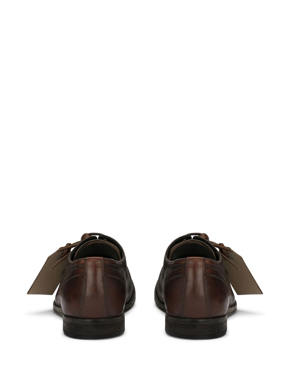 Dolce & Gabbana レザー ダービーシューズ | ブラウン | FARFETCH JP