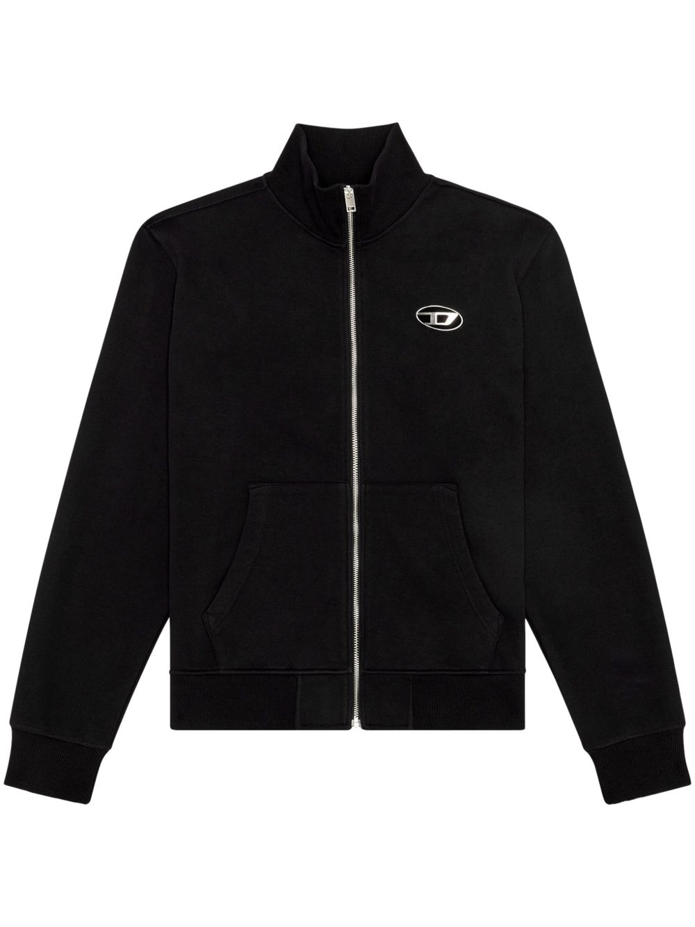 Diesel S-Ginni-Zip-Od スウェットシャツ | ブラック | FARFETCH JP
