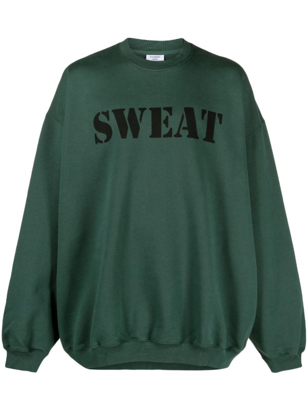 VETEMENTS Sweat スウェットシャツ | グリーン | FARFETCH JP