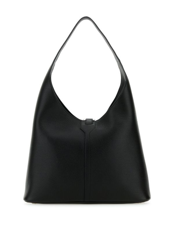 Balenciaga Locker レザーショルダーバッグ M | ブラック | FARFETCH JP