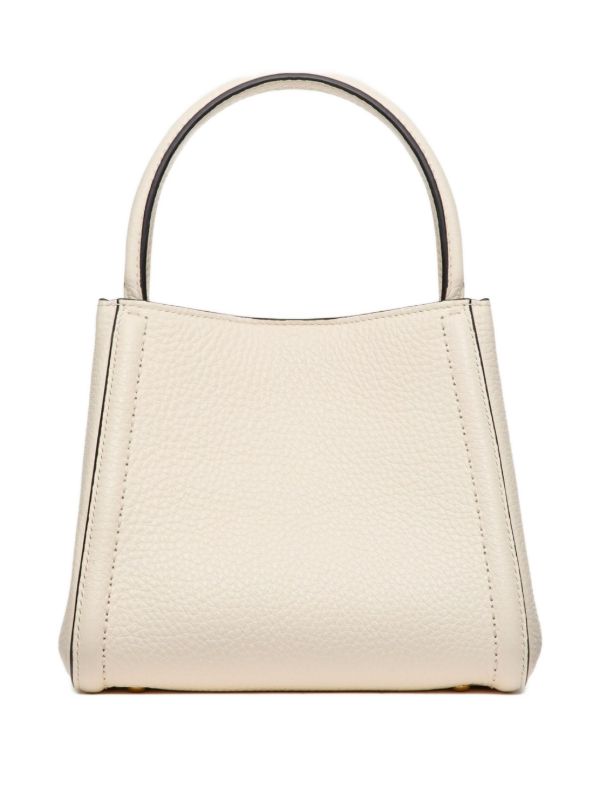 Valentino Garavani Alltime レザーハンドバッグ S | ニュートラル