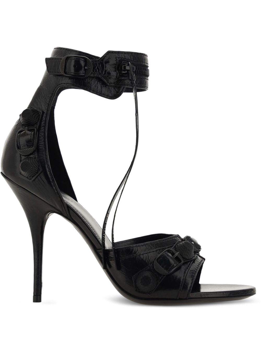 Balenciaga Le Cagole 110mm サンダル | ブラック | FARFETCH JP