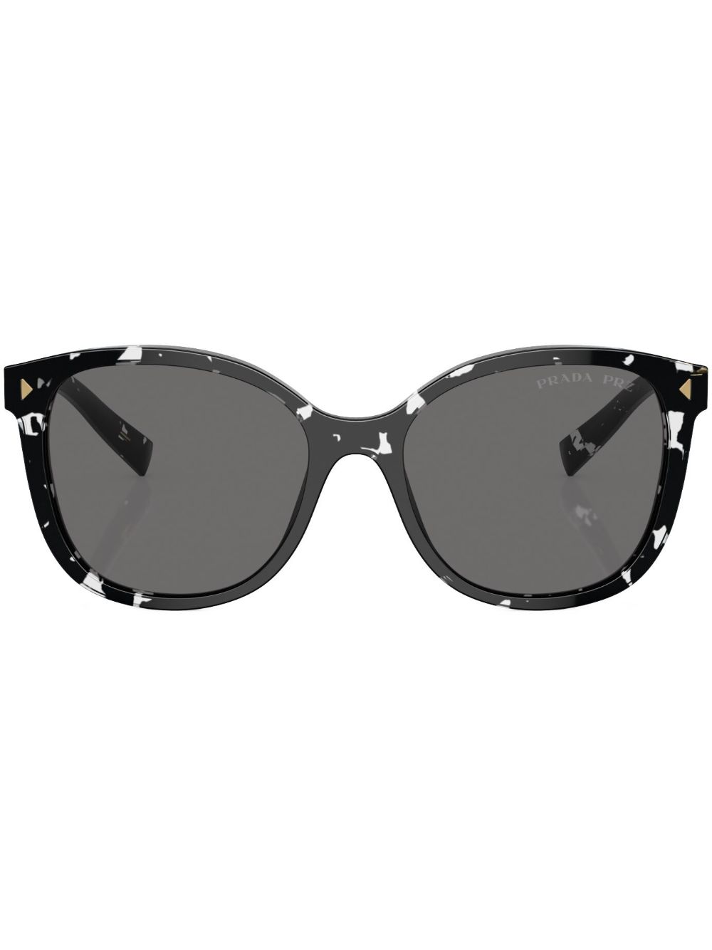 Prada Eyewear Prada PR 22ZS オーバーサイズ サングラス | ブラック