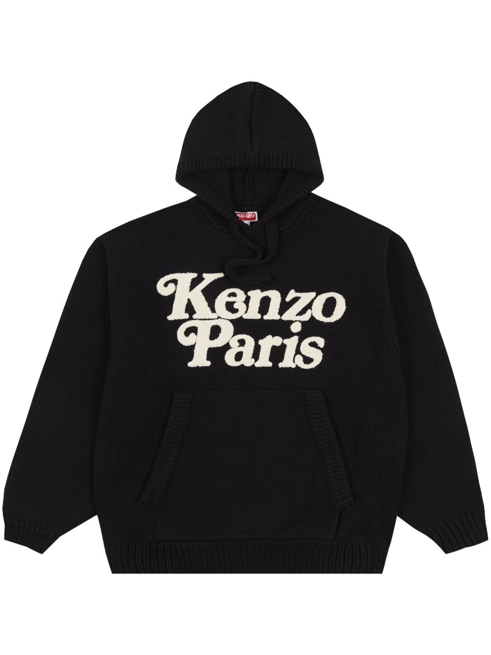 Kenzo x Verdy インターシャニット パーカー | ブラック | FARFETCH JP