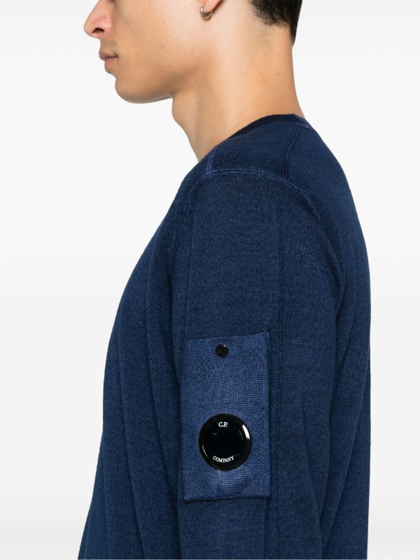 C.P. Company レンズディテール セーター | ブルー | FARFETCH JP