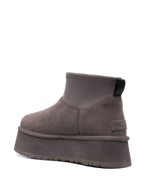 UGG Classic Mini Dipper Boots | Grey | FARFETCH