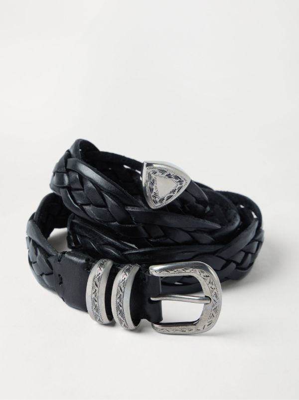 Brunello Cucinelli レザーベルト | ブラック | FARFETCH JP