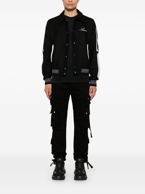 AMIRI Bones Bomber Jacket | Black | FARFETCH