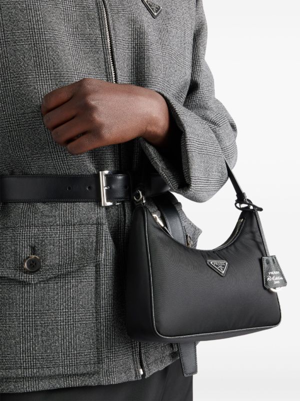 Prada Re-edition ミニバッグ | ブラック | FARFETCH JP