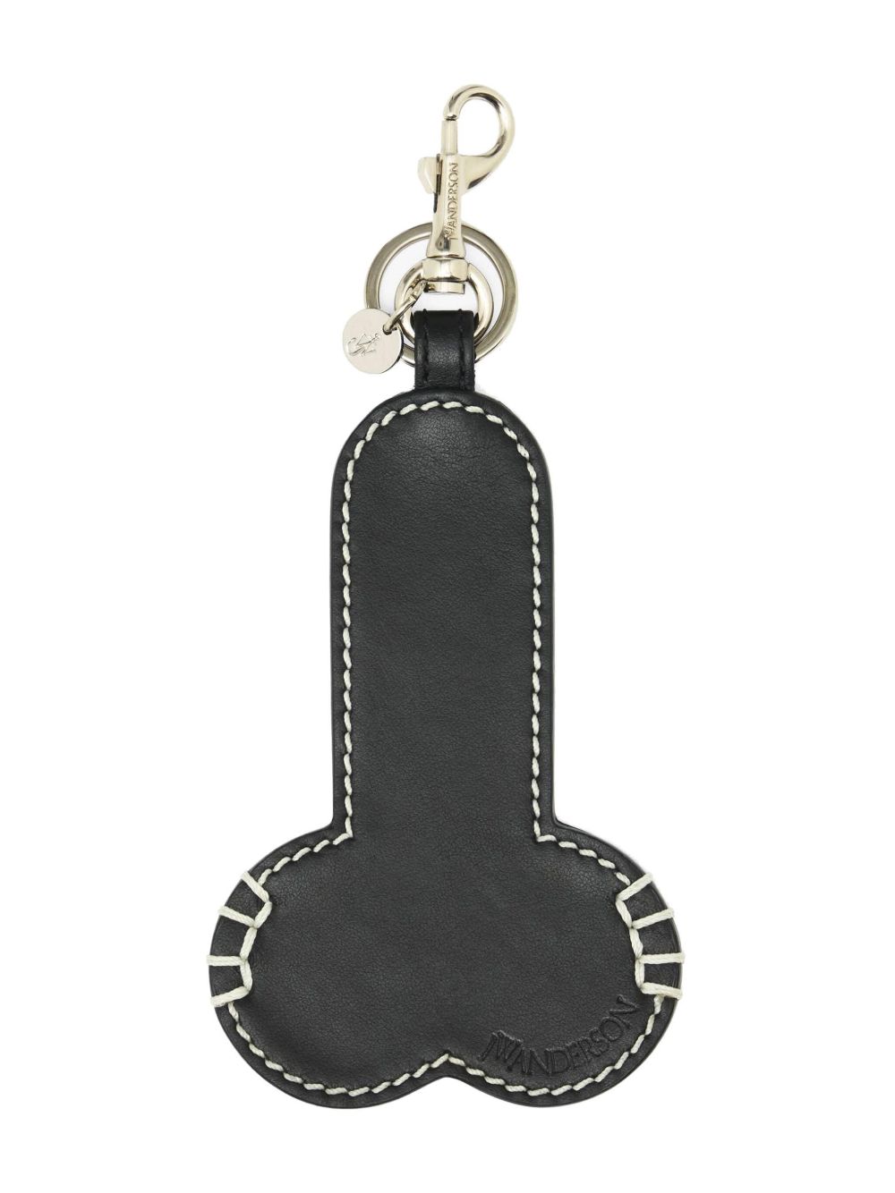 JW Anderson レザーキーホルダー | ブラック | FARFETCH JP