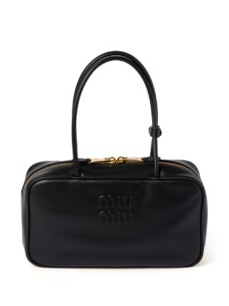 Miu Miu Beau ハンドバッグ | ブラック | FARFETCH JP