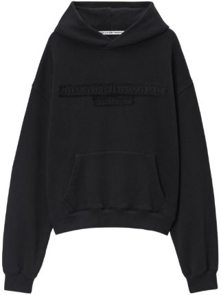 Alexander Wang ダメージ パーカー | ブラック | FARFETCH JP