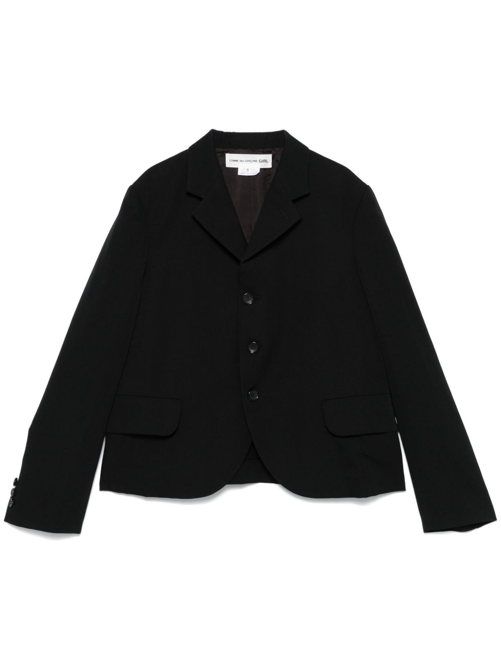 Comme Des Garçons Girl ウール ジャケット | ブラック | FARFETCH JP