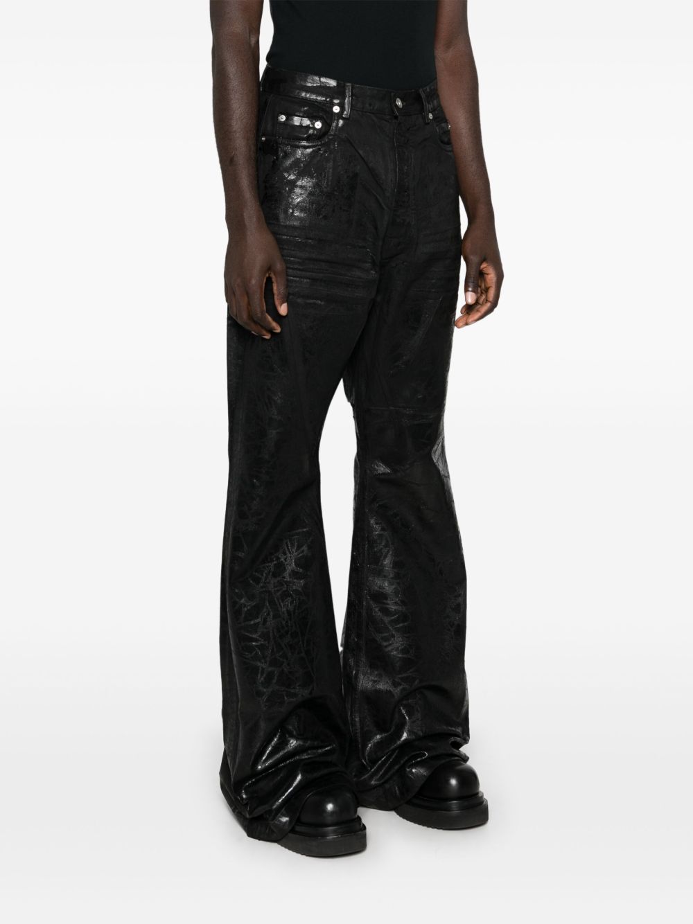 Rick Owens DRKSHDW Bolan Bootcut Jeans | Black | FARFETCH RO