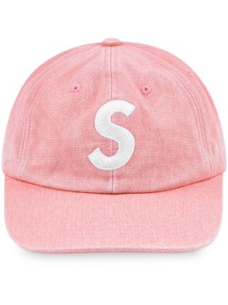 Supreme Pigment S Logo 6-Panel Cap | Pink | FARFETCH JO