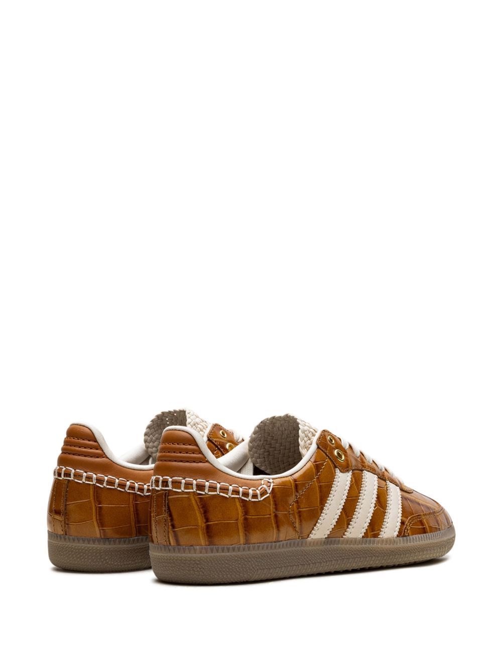 Adidas x Wales Bonner 'Samba OG Brown Croc' スニーカー | ブラウン