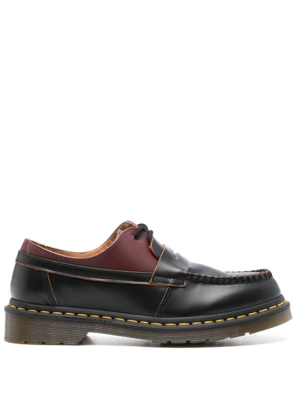 MM6 Maison Margiela x Dr. Martens ローファー | ブラック | FARFETCH JP