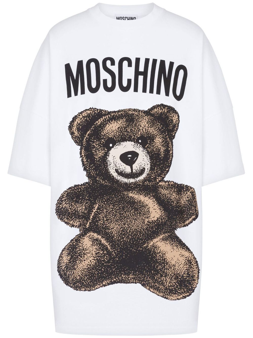 Moschino Teddy bear-print T-shirt | White | FARFETCH CA