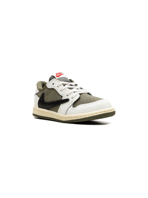 Jordan Kids x Travis Scott 'Air Jordan 1 Retro Low OG Medium Olive