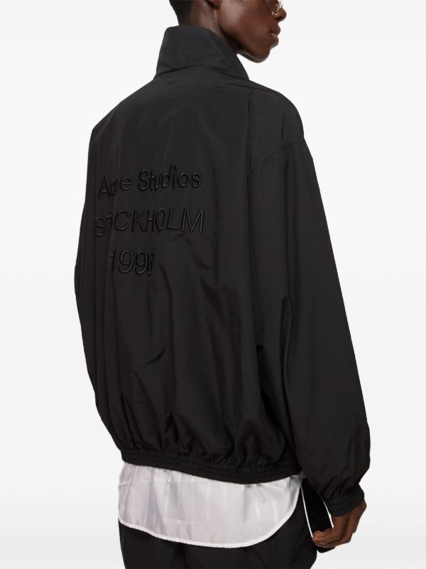 Acne Studios ロゴ ジャケット | ブラック | FARFETCH JP