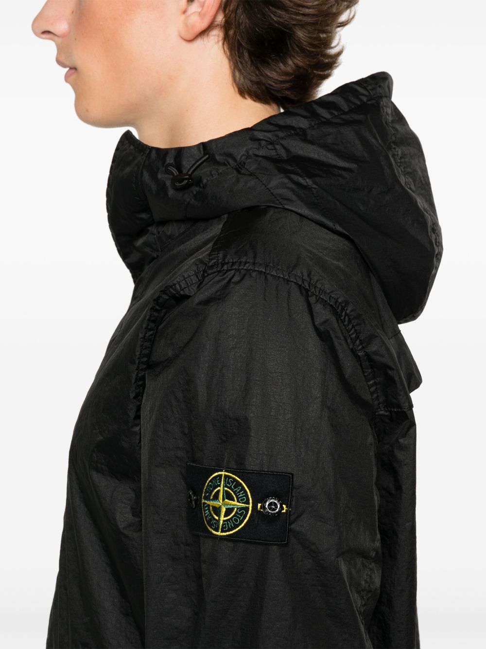 Stone Island Membrana 3L TC Jacket | Black | FARFETCH