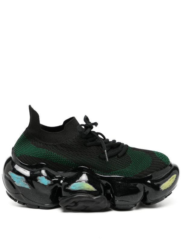 GROUNDS Moopie Chrome Scratch スニーカー | ブラック | FARFETCH JP