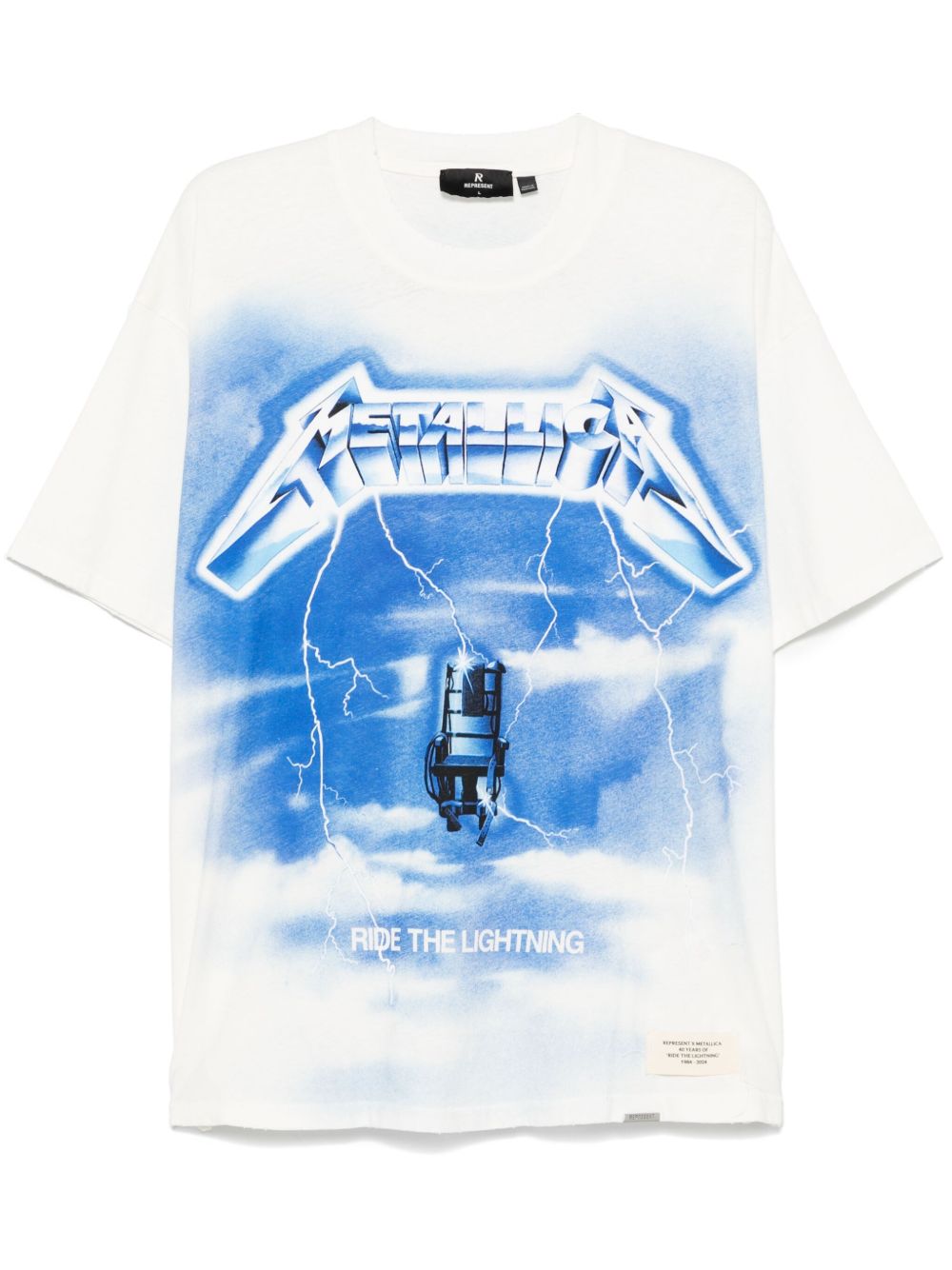Represent x Metallica Ride The Lightning Tシャツ | ホワイト