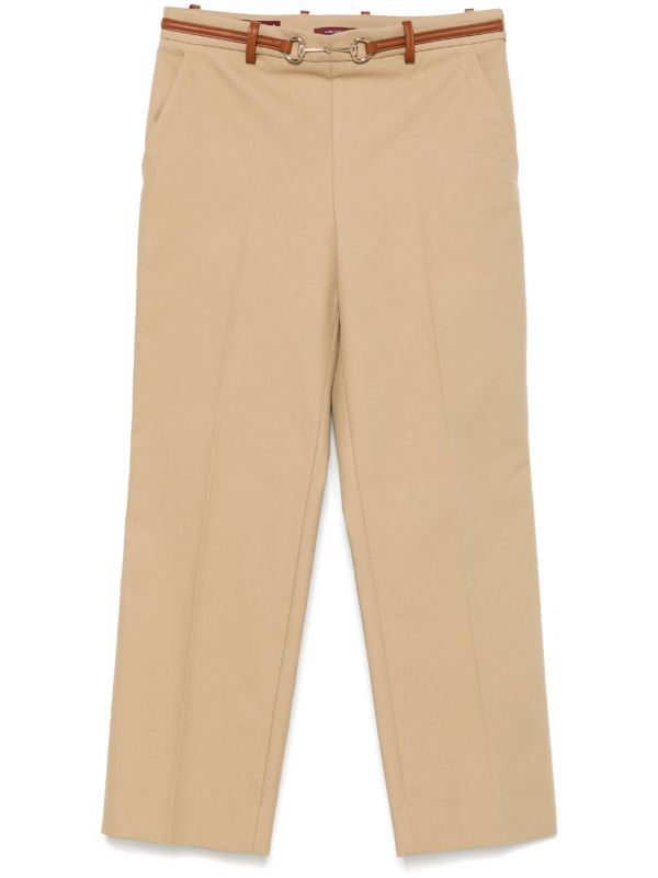 Gucci ホースビット パンツ | ニュートラル | FARFETCH JP