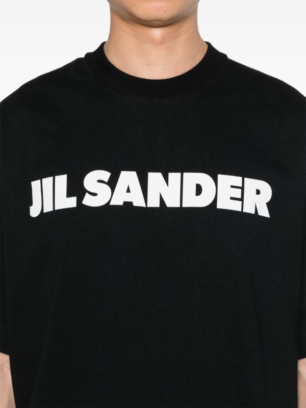 Jil Sander logo-print T-shirt | Black | FARFETCH