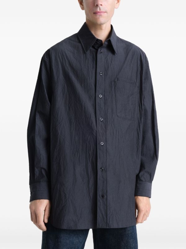 LEMAIRE ダブルポケット シャツ | グレー | FARFETCH JP