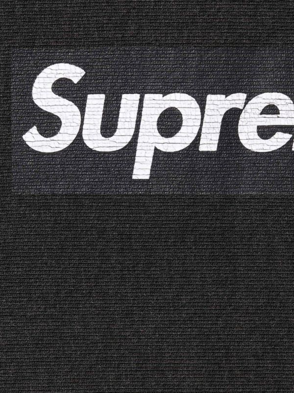 Supreme ウォッシュド ボックスロゴ スウェットシャツ | ブラック