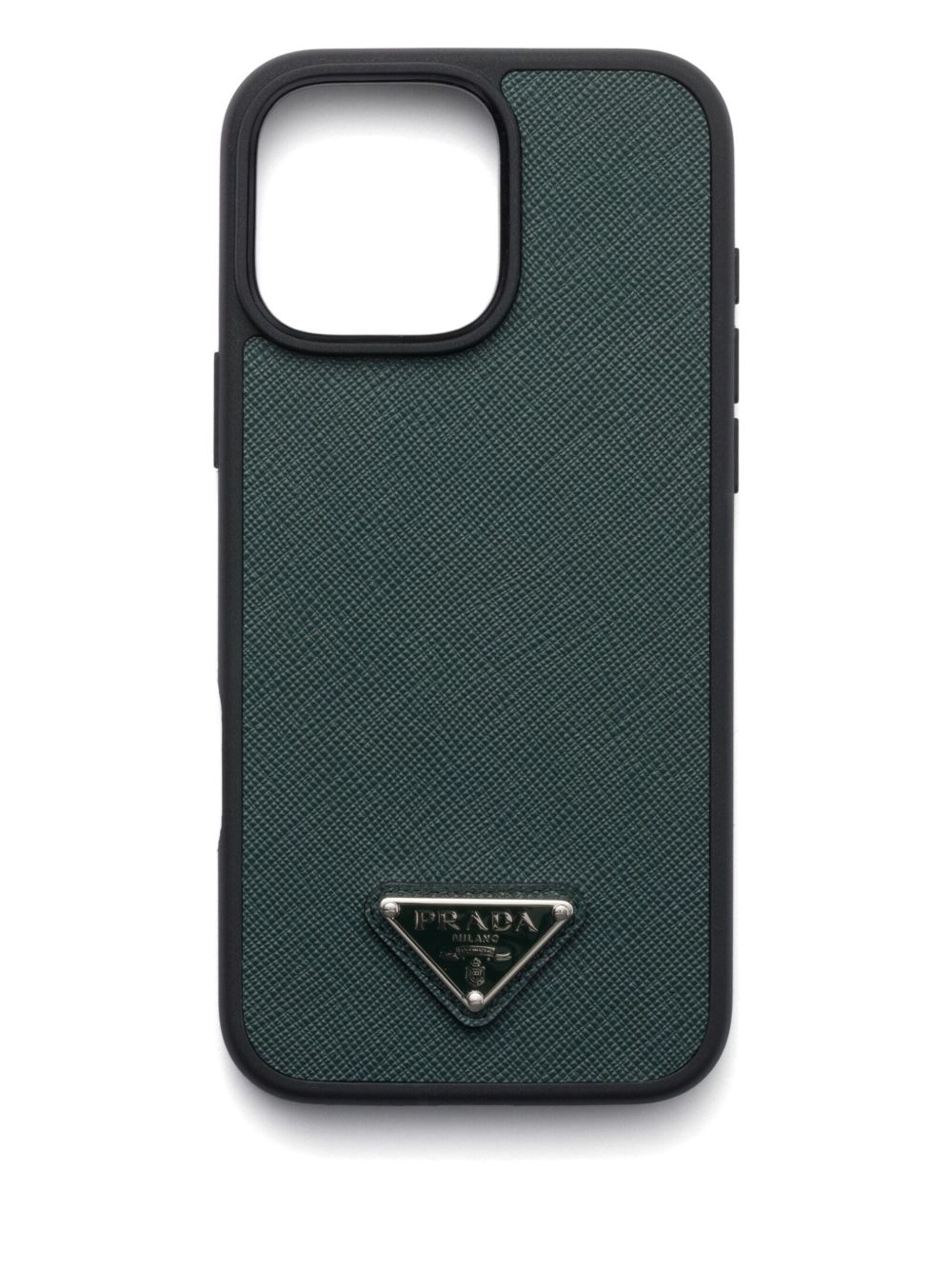 Prada Leather iPhone 16 Pro Case | Green | FARFETCH