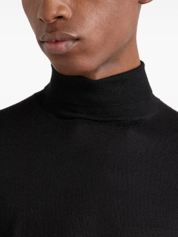 Prada Turtleneck Sweater | Black | FARFETCH