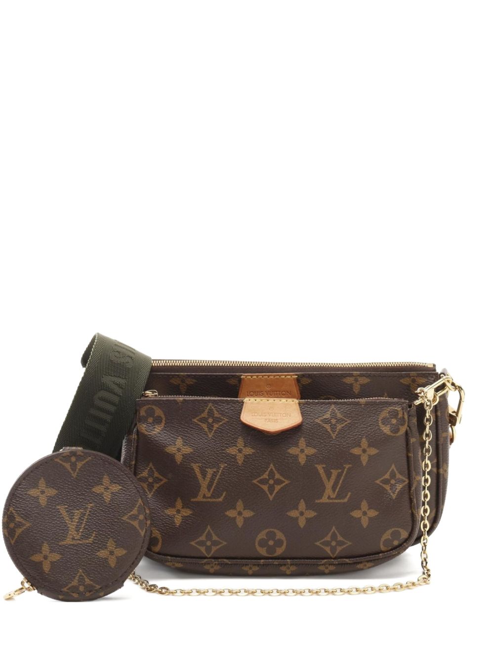 Louis Vuitton Pre-Owned 2021 Multi Pochette Shoulder Bag | Brown