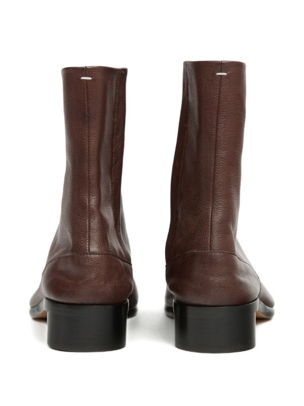 Maison Margiela Tabi Ankle Boots | Brown | FARFETCH