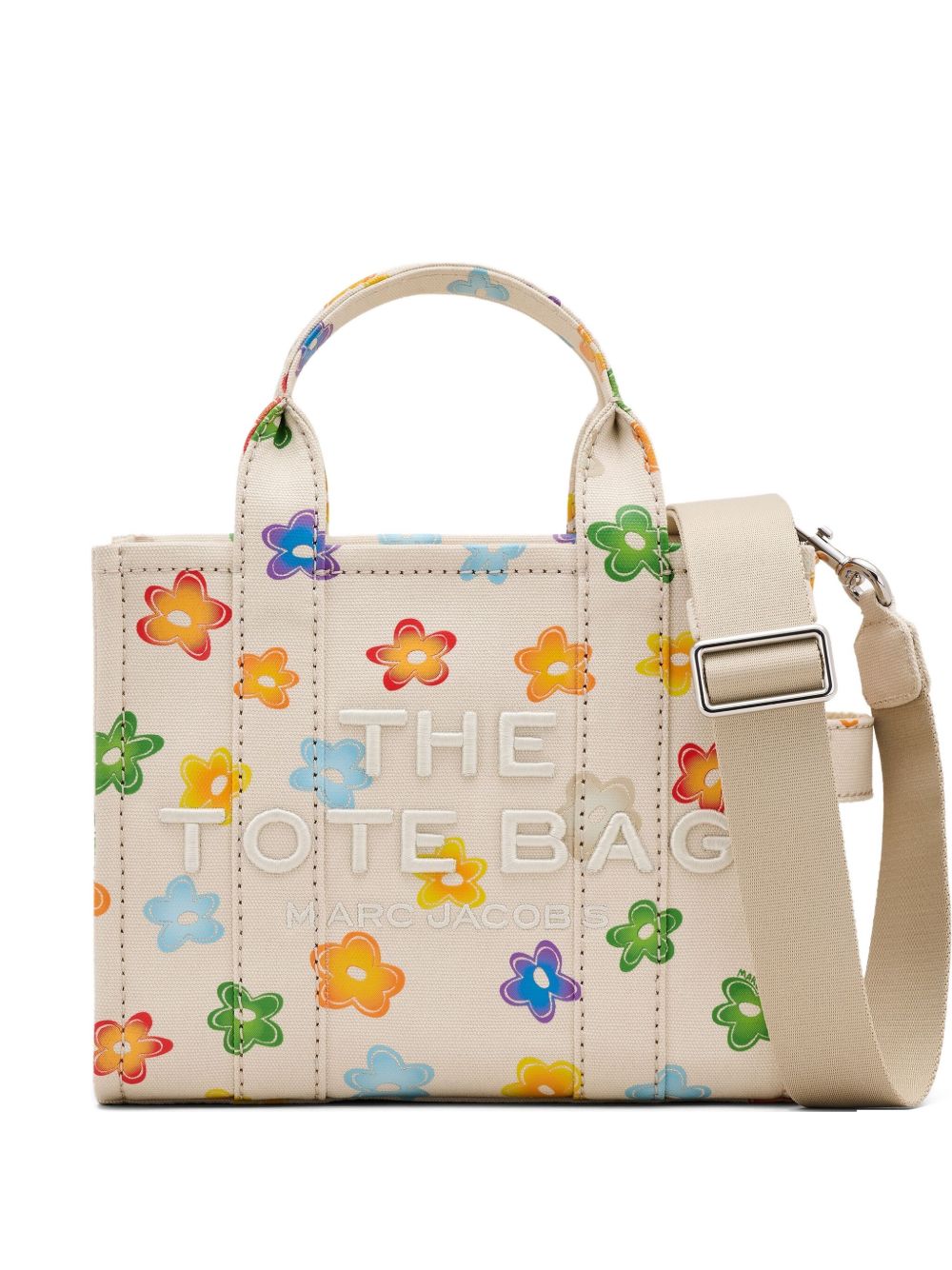 Marc Jacobs The Wild Daisy Small Tote Bag | Neutrals | FARFETCH