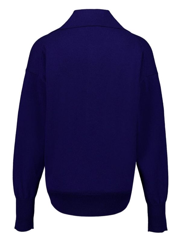 TOM FORD カシミア Vネックトップ | ブルー | FARFETCH JP