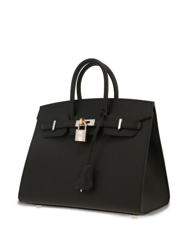Hermès Pre-Owned バーキン 25 ハンドバッグ | ブラック | FARFETCH JP