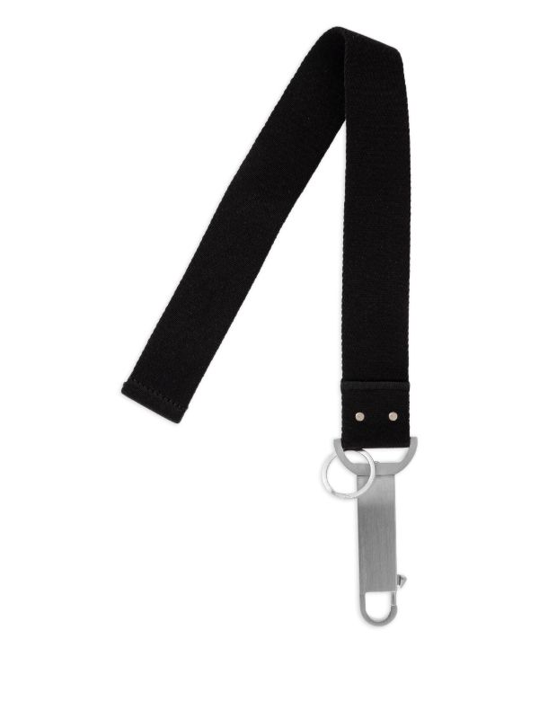 Rick Owens ストラップ キーホルダー | ブラック | FARFETCH JP