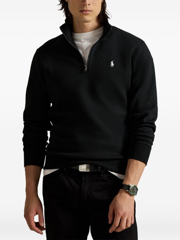 Polo Ralph Lauren ハーフジップ スウェットシャツ | ブラック