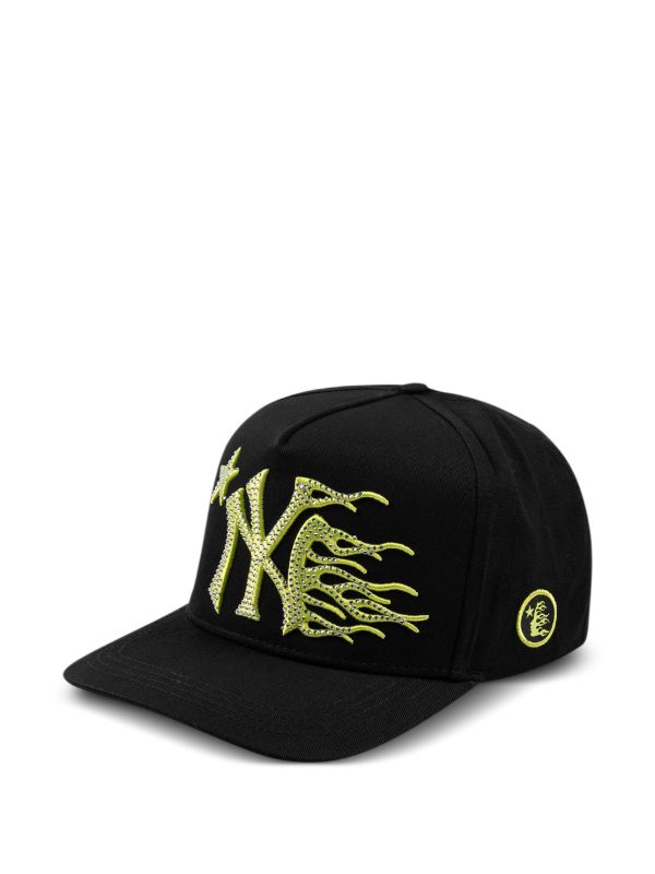 HELLSTAR NY Flames Baseballkappe | Schwarz | FARFETCH DE